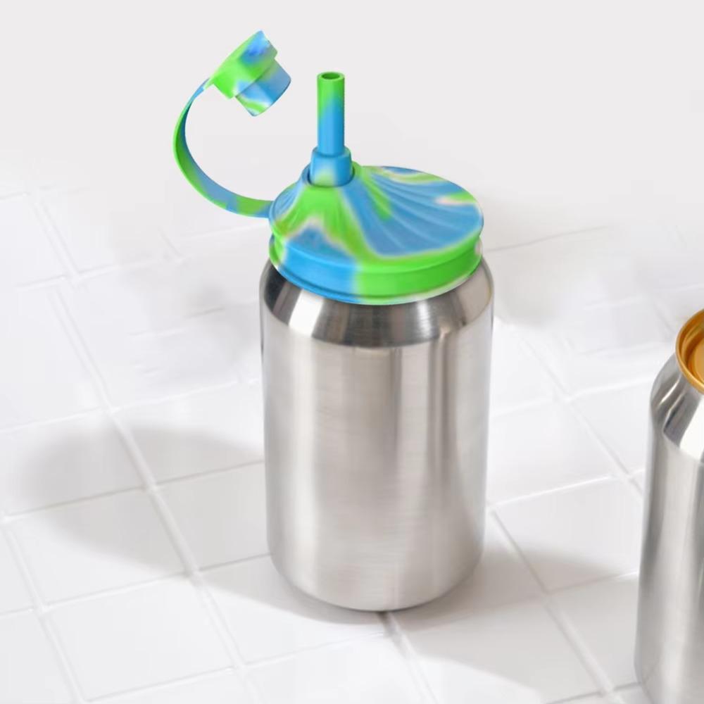 4pcs Universal Can Cover Silicone Soda Can Lid Drinkware Accessory Drink Can Seal Lid  Cola