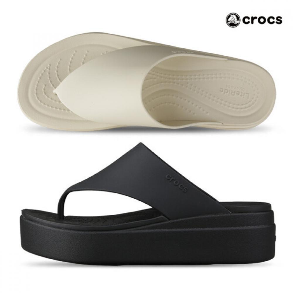 

Crocs Женские шлепанцы на танкетке сандалии 208727 Выбор из 2 01)208727001/M4/W6230