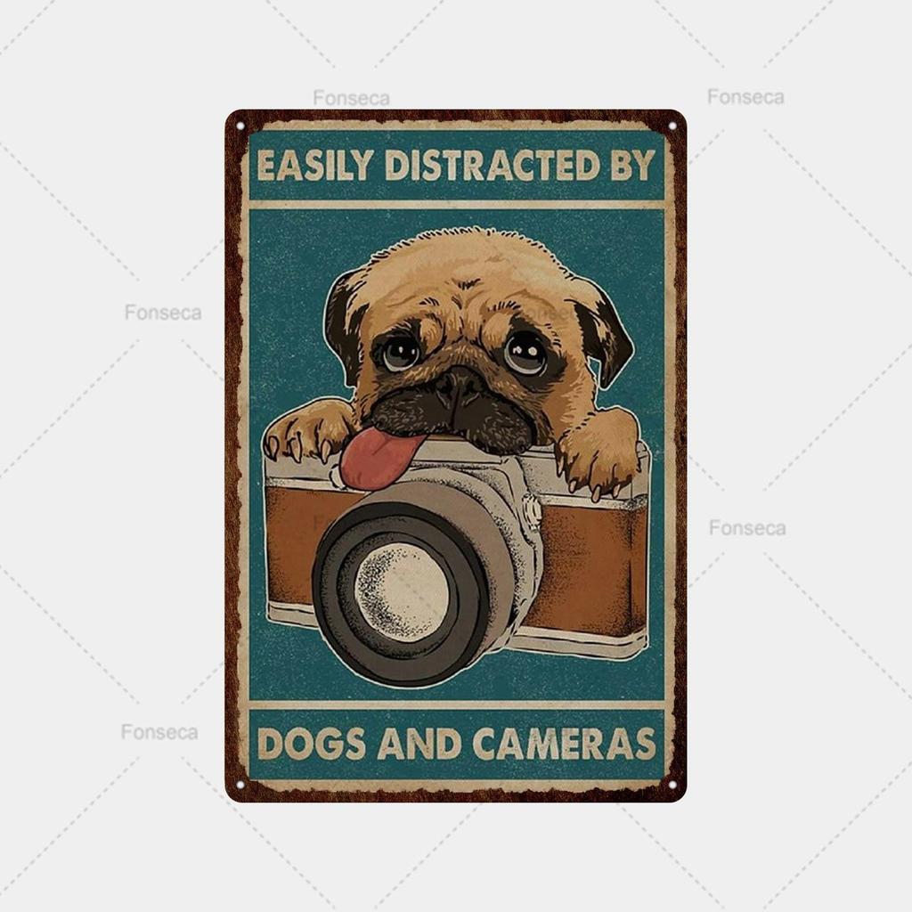 Inspirational Sign Small Animal Metal Sign Vintage Tin Sign Metal Vintage Bar Vintage Wall Decor Bar Club Metal Poster