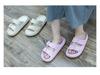 2025 Thick-Soled Double Buckle EVA Sandals: Step-On-Comfort for Couples, Women, Indoor/Outdoor Use