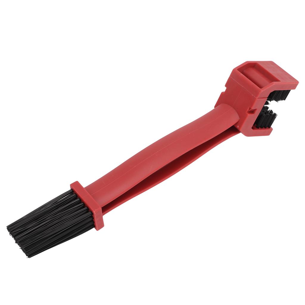 Nettoyeur de Chaîne de Vélo Moto Brosse de Nettoyage de Chaîne de Vélo Outil Accessoires de VéloRouge