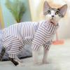 Vestiti per Gatto Sphynx Cotone Gattino Tuta per Gatto Inverno Caldo Tute per Gatti Felpe con Cappuccio Costumi per Sphynx Devon Gatto ropa para gato