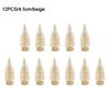 12pcs Mini Christmas Tree Pine Tree DIY Christmas Decorations For Home Table Navidad Xmas Ornaments New Year Decor Kids Gift
