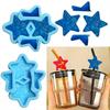 Straw Topper Attachment Silicone Mold Holographic Mold Straw Topper Resin Mold