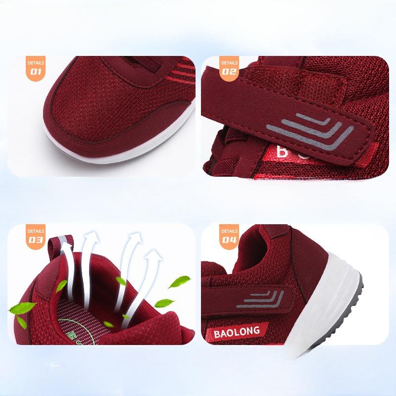 New Style Walking Shoes Comfortable Soft-soled Running Shoes for Middle-aged and Elderly People