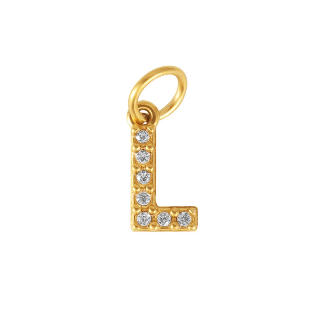 26 English Letter Rhinestone Pendants: European & American Style, 304 Stainless Steel, DIY Earring Accessories