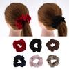 Large Floral Hair Band Ties For Thick