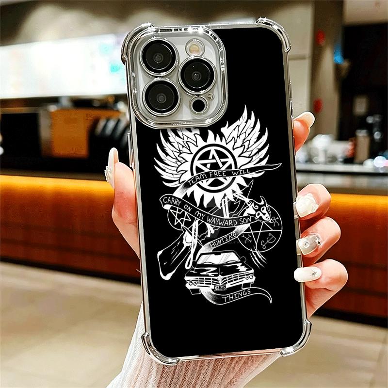 

Сверхъестественное SPN Бабайт Покрытие Чехол для Телефона Для Iphone 16 17 Pro Max Air 16E 14 15 Plus 12 13 Mini Противоударный Чехол с Подушкой Безопасности iPhone 16 Pro Max
