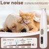 Dog Trimmers With LED Light, 18mm Widen Blades, 35dB Low Noise, LED Display, Fully , Rechargeable Clipper For Dogs Cats Trimming , Eyes, Ears 5ml