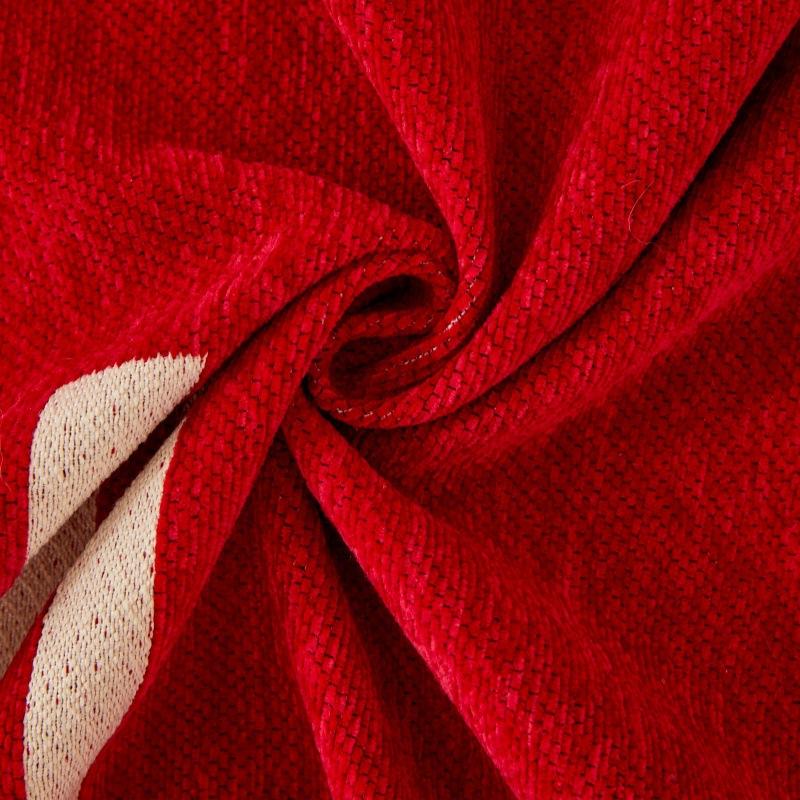 Joyful Snow Neil Sofabezugstoff, Vier Jahreszeiten Universal Groß Rot Sofakissen, Wohnzimmerdekoration, Sofaschal Überwurfdecke