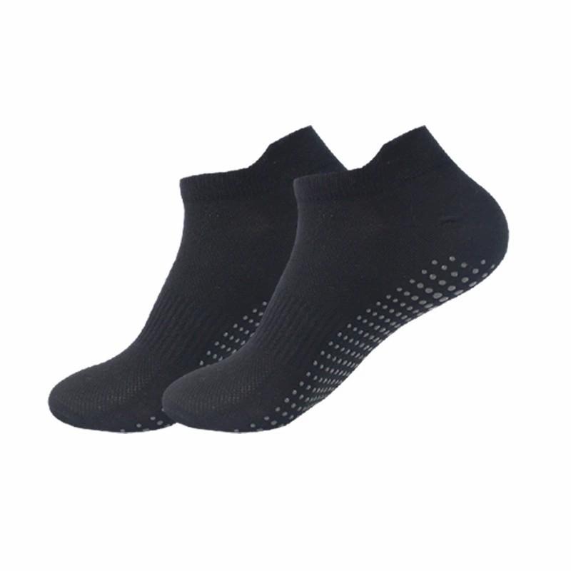1/6 Paar Damen Anti-Rutsch Yoga Baumwollsocken Pilates Verschleißfest Bequem Schweißabsorbierend Atmungsaktiv Laufen Fitness Socken