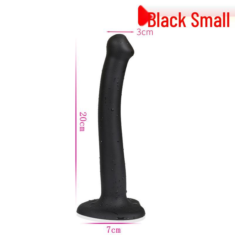 Silicone Glans Dildo: Realistic Insertable Toy for Women's Pleasure