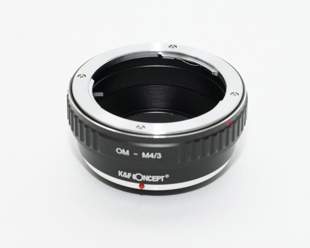 Olympus OM Micro Four Thirds adapter with lens cloth K&F mount-m4/3 om-m43 (KFM43)