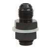 Fuel Cell Bulkhead Fitting with PTFE Washer Black Anodized 6061‑T6 Aluminum Alloy Connector for Most Fluid