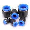 10pcs PP PPF4 /6/8/10/12mm Pneumatic Blanking Pipe End Cup Plugs Air Hose Tube Push Fit Connector Plastic Plug Ventilation Valves 4