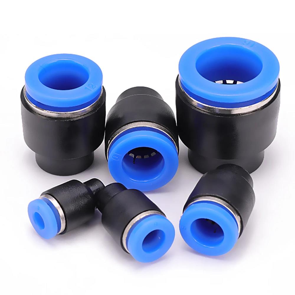 10pcs PP PPF4 /6/8/10/12mm Pneumatic Blanking Pipe End Cup Plugs Air Hose Tube Push Fit Connector Plastic Plug Ventilation Valves 4