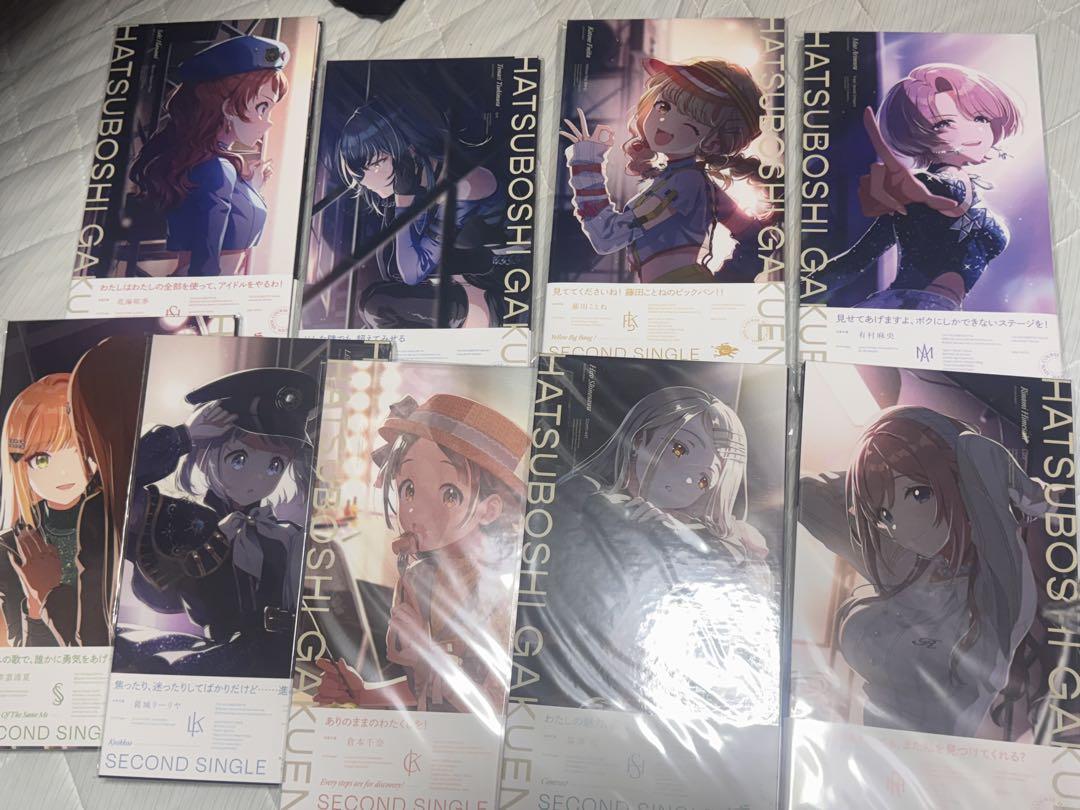 

[USED] Gakuen Idolmaster 2nd Single 9-piece set with bonus