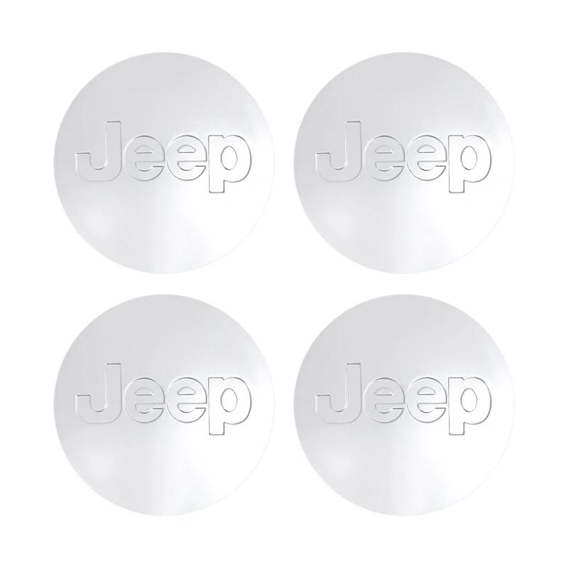 Pentru Jeep 4 Bucăți 55/63MM Capac Centru Roată Logo Mașină Accesorii Instrument Butuc Roată Pentru Jeep Patriot Liberty Grand Cherokee Wrangler JK Gl