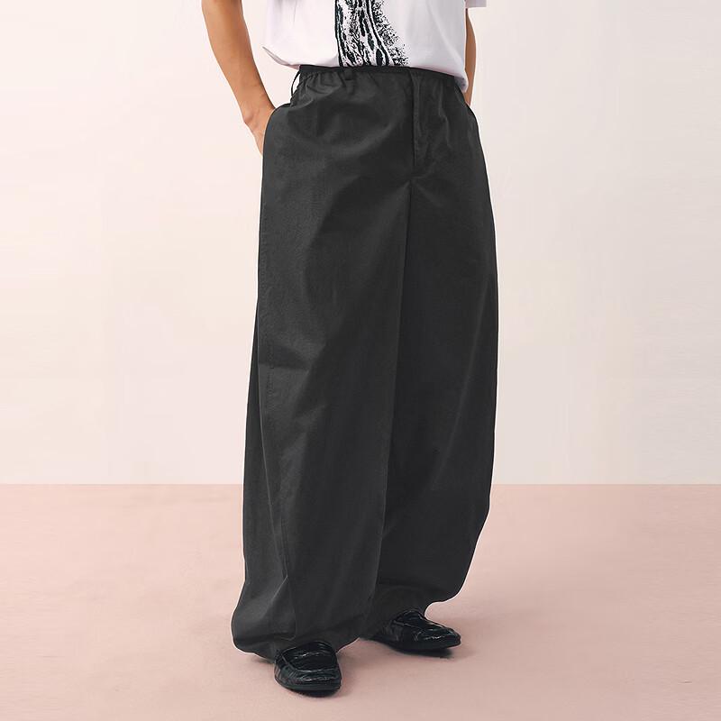 Sketch Men's 2026 Spring Loose Fit Straight-Leg Curved Casual Pants