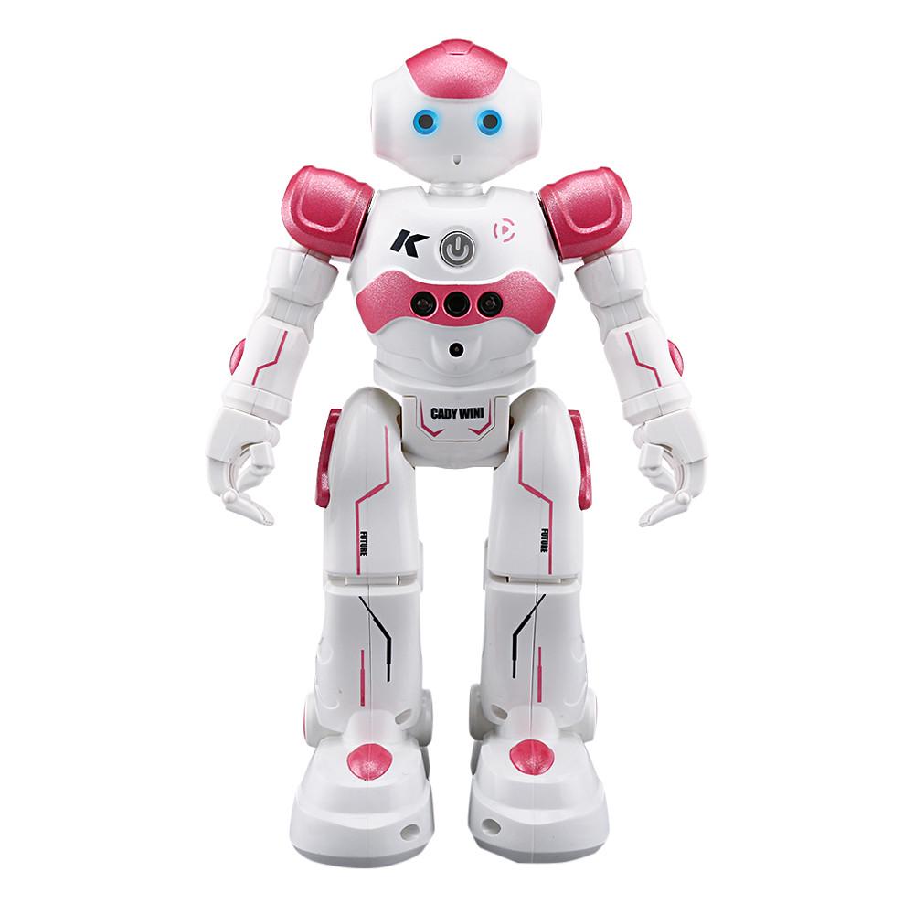 

RC Remote Control Robot Smart Action Walk Dancing Gesture Kids Toy Gift розовый