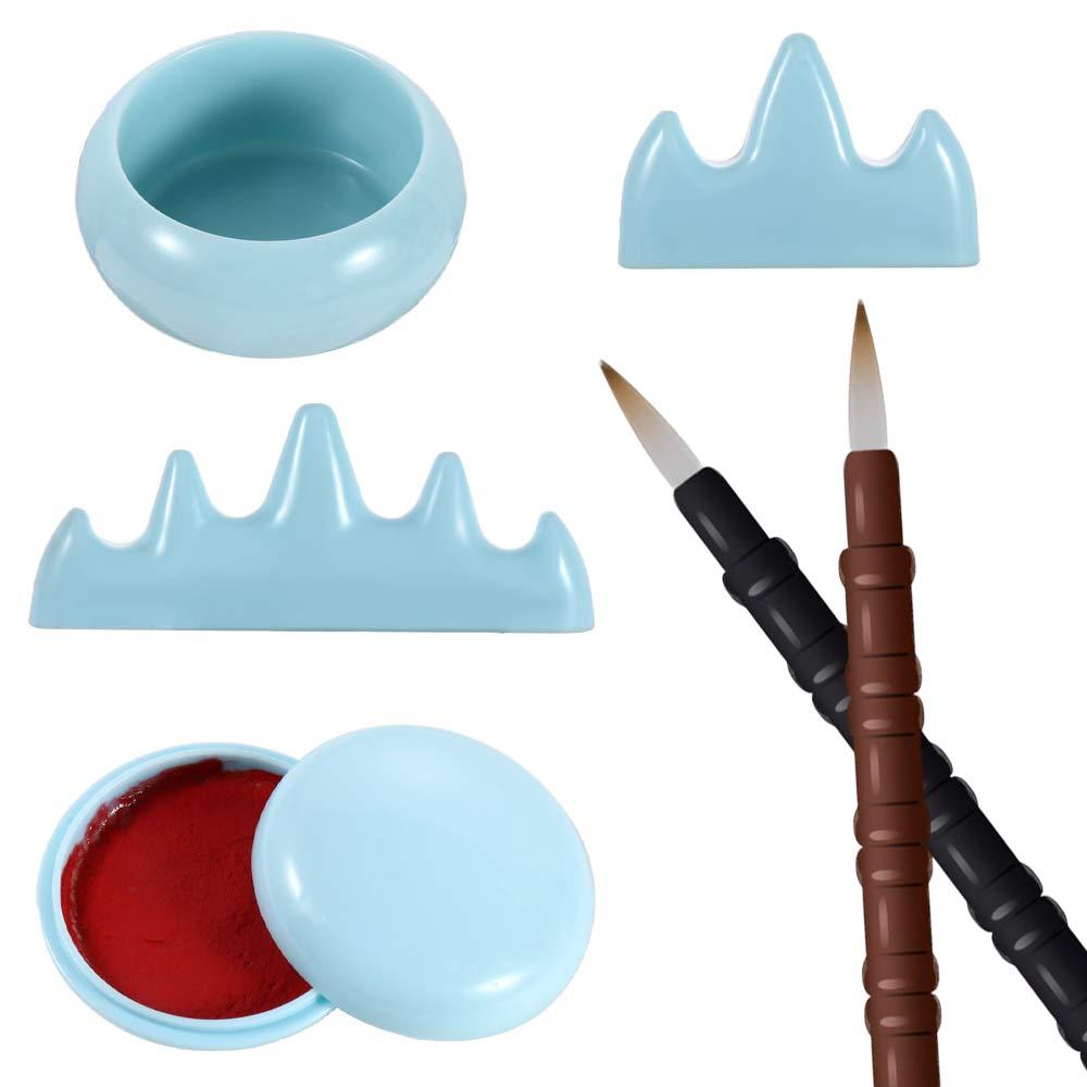 Hill Shape Ink Painting Accessories Writing Brush Holder School Office Supplies Pen Rest Stand