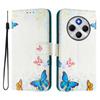 Luxus Flip Lederhülle für Redmi 14C 5G Flip Cover für Xiaomi Redmi 14C 4G Redmi14C 14R 2025 Coque Brieftaschentaschen Blumenhüllen