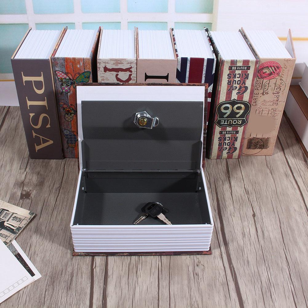 Dictionary Book Secret Safe Security Box Money Cash Jewelry Lock Box (LOVE Type)