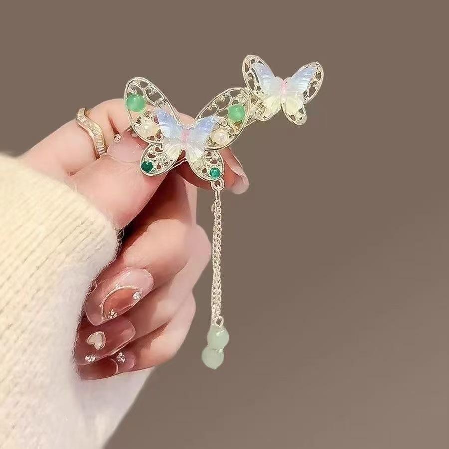 Ancient Chinese Tassel Hairpin for Hanfu Hairstyles