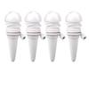 4Pcs Ceramic Self Watering Spikes Automatic Plant Drip Irrigation Water Stake for Garden Vegetable System Tools.
