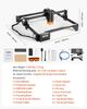 Laser Engraver Laser Engraving Machine 20W Compressed Spot Eye Protection