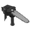 Saw Conversion Head Adapter Stainless Steel Plastic Handle Easy Assembly Electric Drill to Saw Adapter for