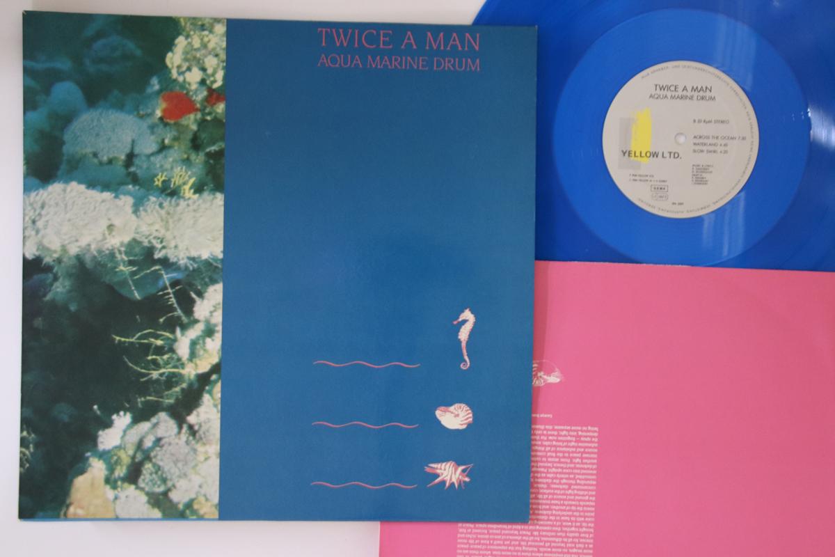

LP Record TWICE A MAN - Aqua Marine Drum EFA2209 YELLOW LTD. 1986 Germany Rock Used