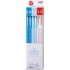 Mitsubishi Pencil 'uni Palette' Writing Pencil, 2B, Pastel Blue, Dozen Pack with Red Pencil, K55632B