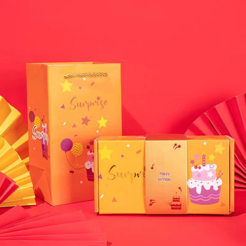 Douyin Style Pop-up Red Envelope Gift Box for Birthday, Qixi Festival, or Valentine's Day Celebrations