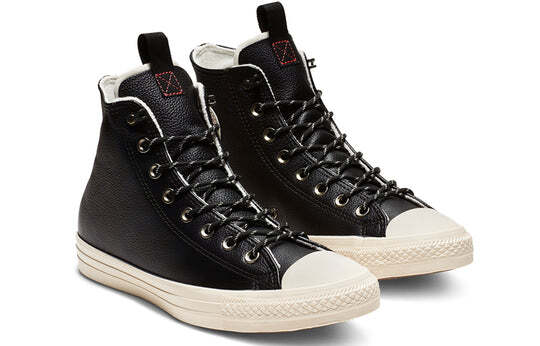 

Converse Chuck Taylor All Star Hi Кожаные Черные Мужские 162386C 35