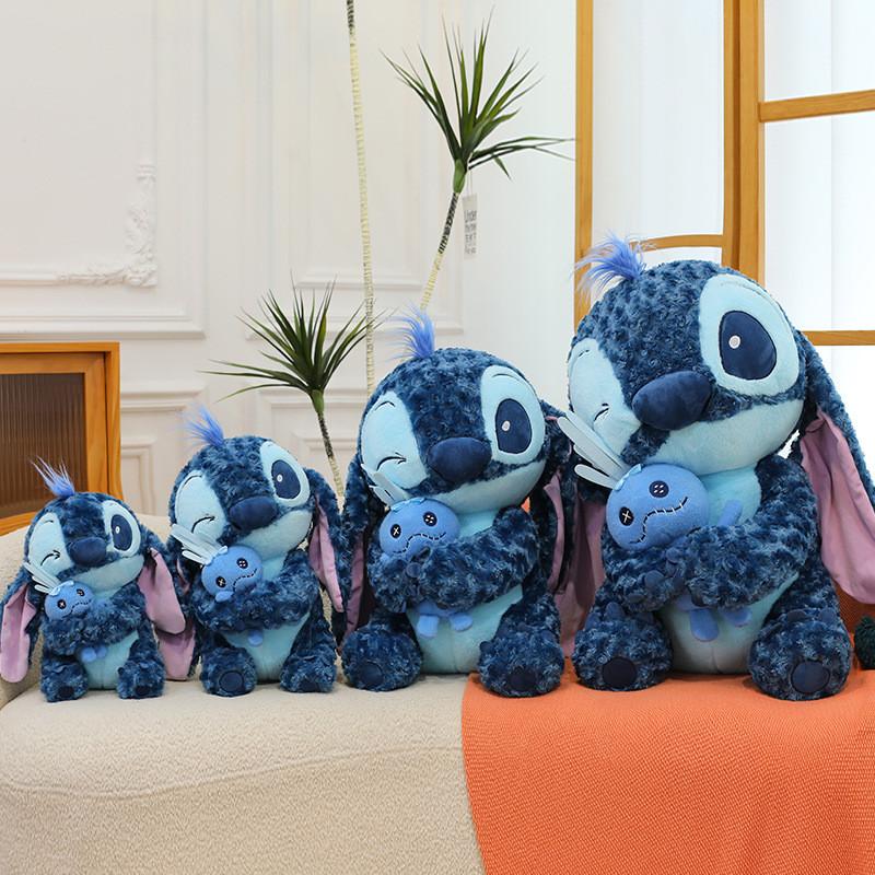 Stitch Kuscheltier Weicher Rosa Samt Stofftier Puppe Geschenk für Kinder Spezielle Charaktere Enthalten