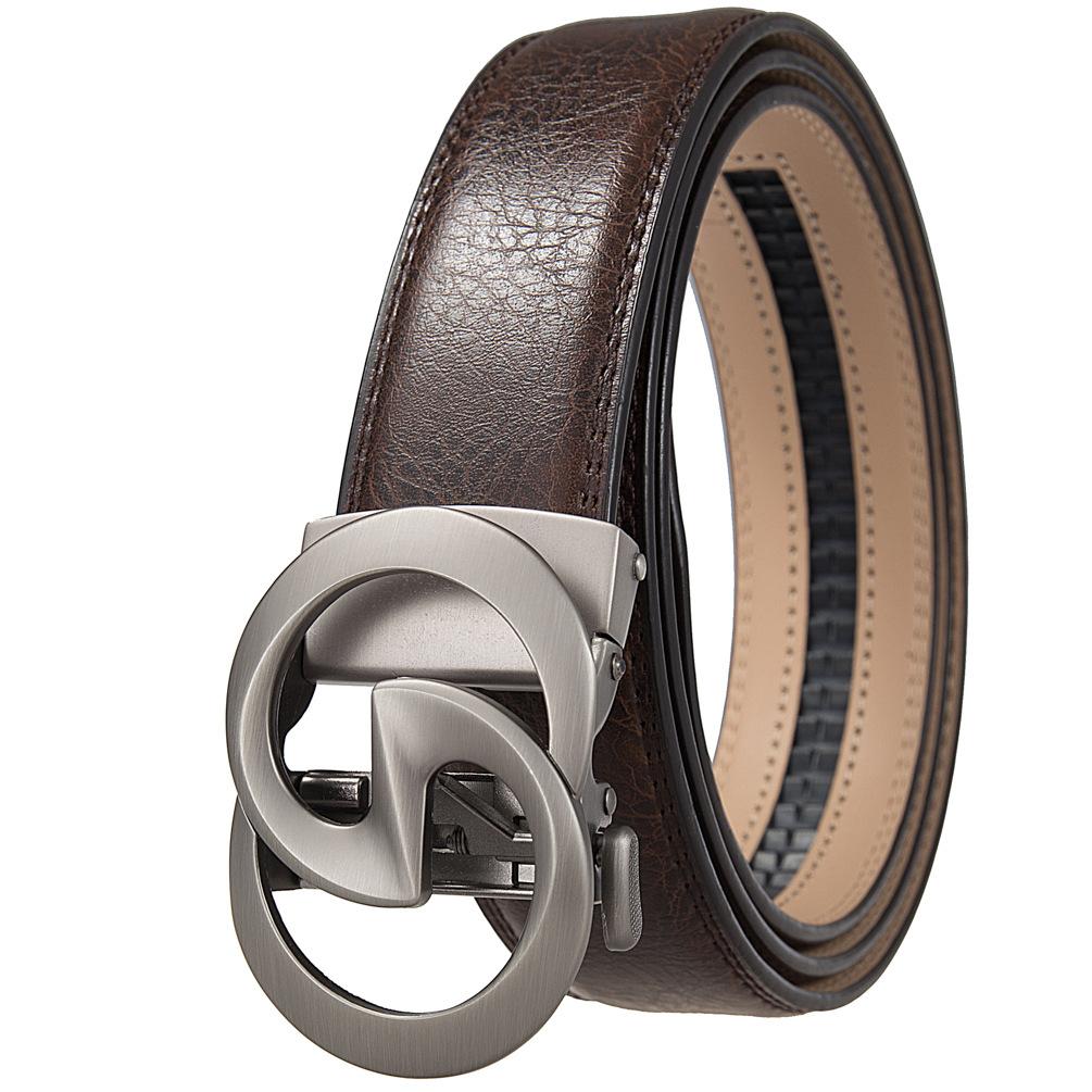 Belt, Men'S, Fashion Belt, Automatic Buckle Belt Belt Ly36-23031-1