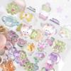SUOKOMR Cute 3D Stickers 6 Sheets Pack Perfect for Home Cell DIY and Air-Covered Glow-in-the-Dark - - Decoration, Decor, Gifts, Phones, Diaries,