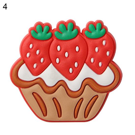 Cartoon Fine Workmanship Small Refrigerator Magnet Cute Cake 3D Fridge Magnet Sticker Kitchen Decor
