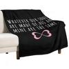 Whatever Our Souls Are Made of  After Hessa Quote Black Variant Throw Blanket Soft Solid Color Blanket for Couch Bed