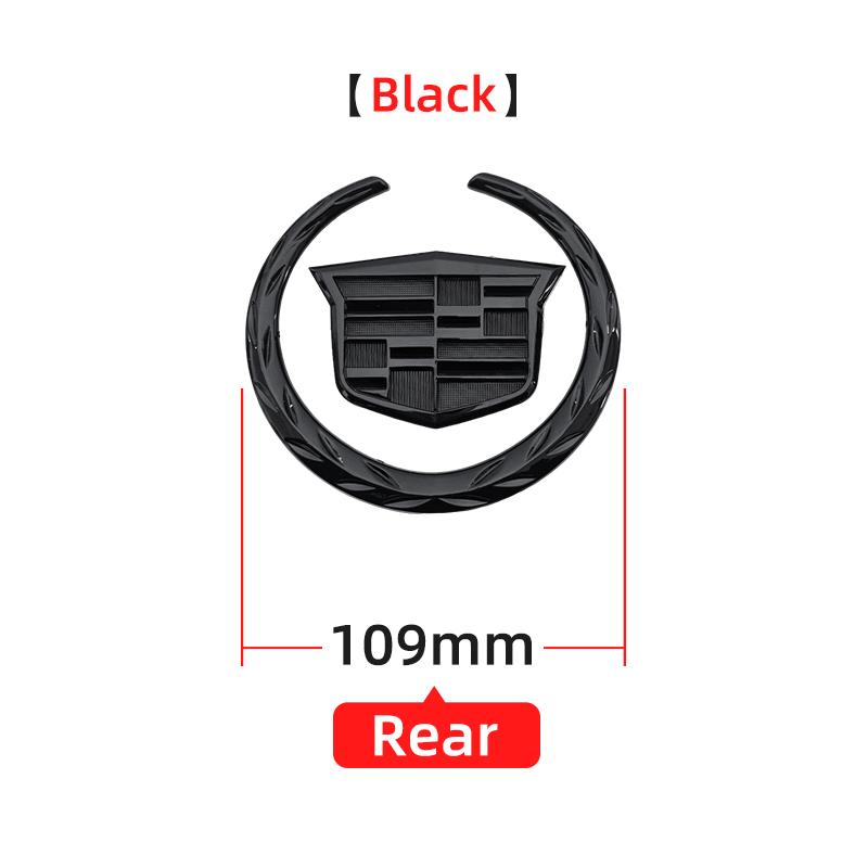 1pcs ABS 109mm 158mm for Cadillac SRX ATS XTS Car Front Grille Emblem Rear Tail Bumper Trunk Sticker Badge Styling Accessories