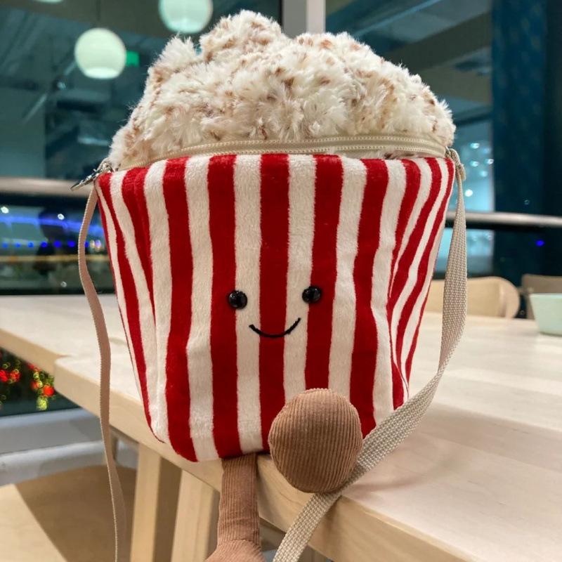 Popcorn Bear, Egg, Cloud, and Sausage Doll Bags: Crossbody & Backpack Collection