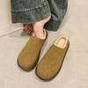 Fashion Women Slippers New Thick Sole Indoor Couples Slippers Winter Household Warm Fluffy Slippers Plush Home Cotton Shoes Slides Women