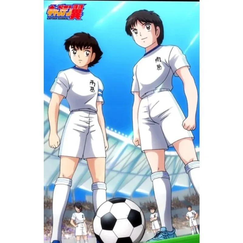 Cartoon Japanes Eanime Captain Tsubasa Art Decor Picture Quality Canvas Painting Home Decor Nursery Office Kids Room Wall Decor
