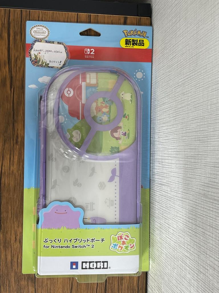 Nintendo Switch 2 Hybrid Pouch Case Pokemon Ditto Drifloon HORI Official Japan
