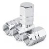 Bouchon de Valve Pivotante Couvercle de Jante en Aluminium Auto Moto 4 pièces