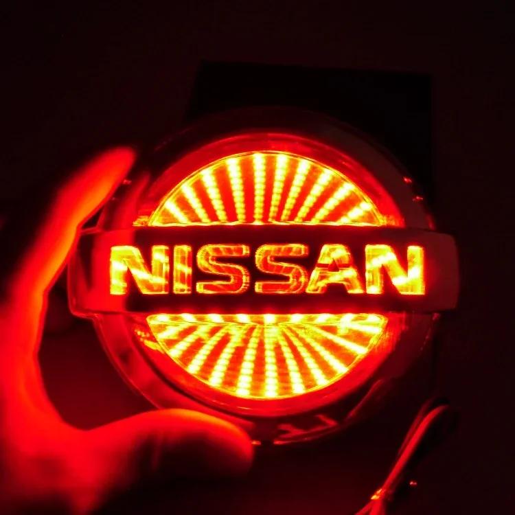 APU1 10,6cm 11,7cm Emblema de LED Adesivo para Traseira de Carro para Nissan XTrail Qashqai Tiida Teana NP300 Sentra Altima Modificação