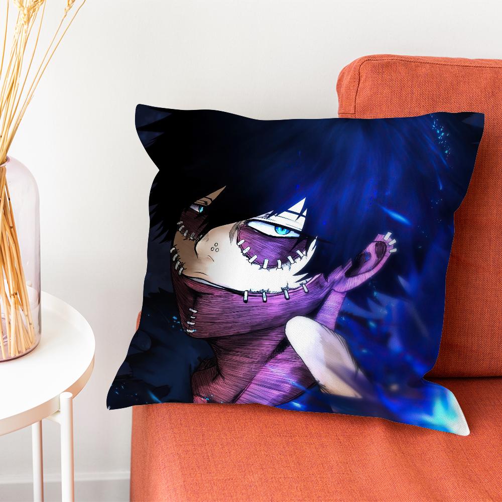My Hero Academia Dabi Anime Pillow Case Pillow Case Living Room Sofa Cushion Cover Suitable For Home Bedroom Room Decoration