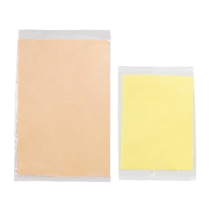 1 Pcs Silicone Blank Eyebrow Brow Tattoo Permanent Makeup Supplies Microblading Practice Skin Tattoo Beginner Exercise Tool