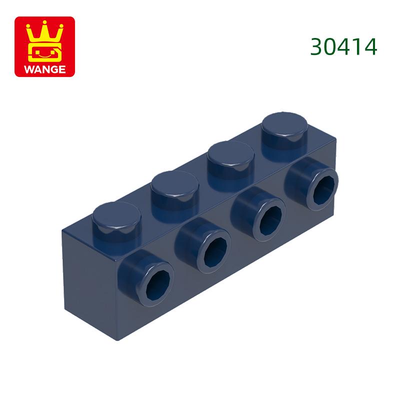 Non-Toxic 63Pcs/Lot 30414 Modified 1X4 With Studson Side Block Moc Color Accessories Compatible With Brick Diy Children Toy Assembly